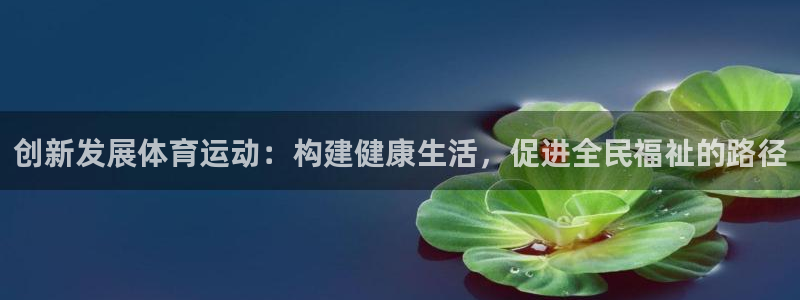 创新发展体育运动：构建健康生活，促进全民福祉的路径