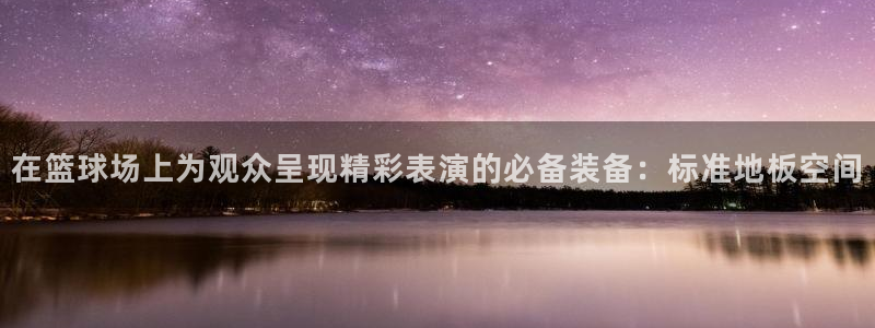 在篮球场上为观众呈现精彩表演的必备装备：标准地板空间